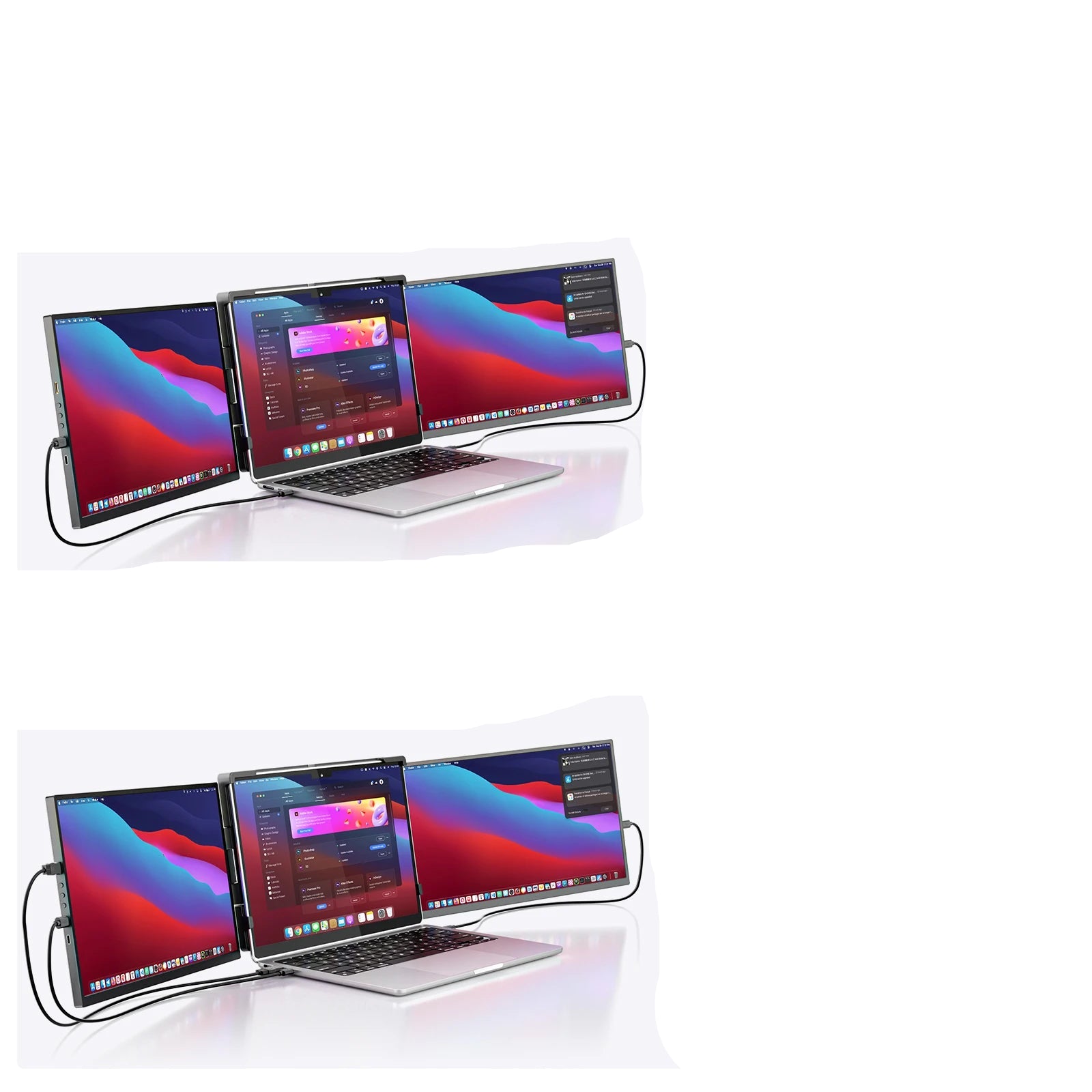 Triple Laptop Screen Extender